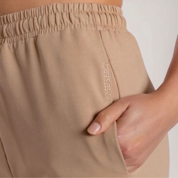 Meshki Tan Track Pants - Picture 2 of 5